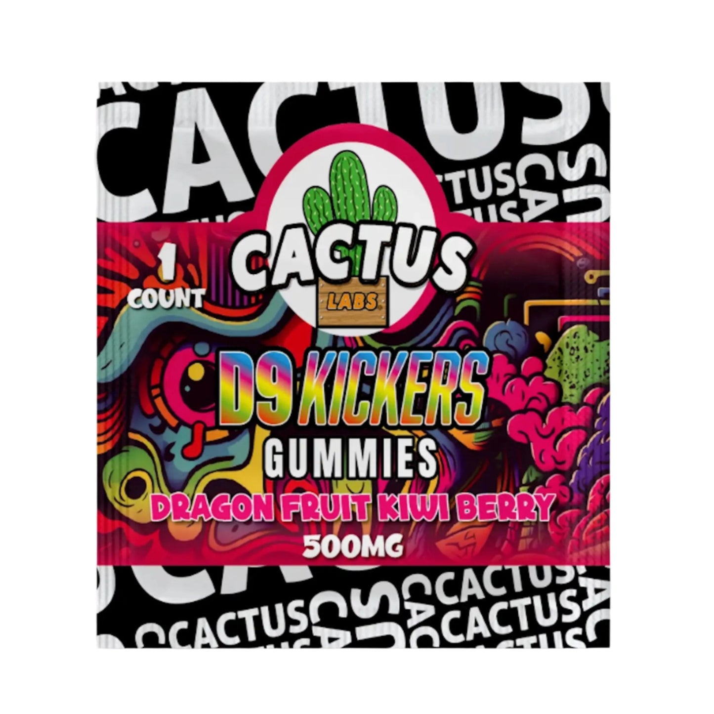 Cactus Labs Kicker Delta 9 Gummies - 500mg