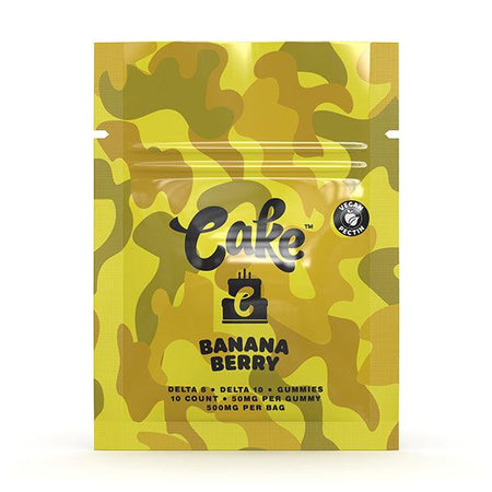 Cake Delta 8 Delta 10 Gummies 500mg (10ct) | Gummies | HQD Tech USA