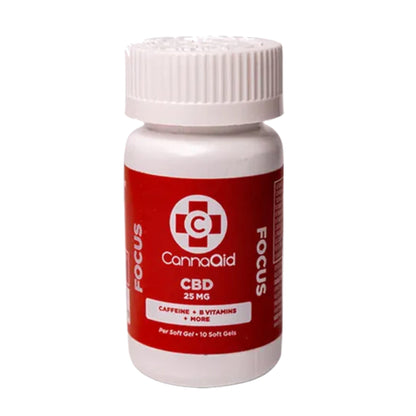 CannaAid CBD Soft Gels - 10ct