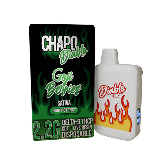 Chapo Diablo Live Resin THC-P Vaporizer - 2200mg