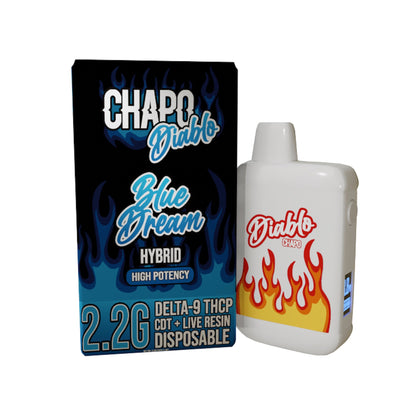 Chapo Diablo Live Resin THC-P Vaporizer - 2200mg - hqdtechusa