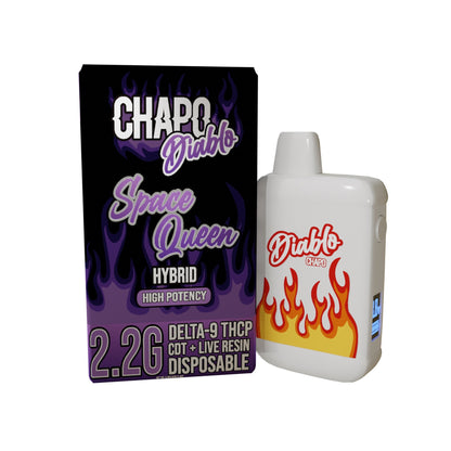 Chapo Diablo Live Resin THC-P Vaporizer - 2200mg - hqdtechusa