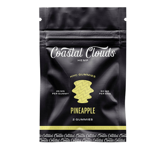 Coastal Clouds HHC Pineapple Gummies - 2ct - hqdtechusa