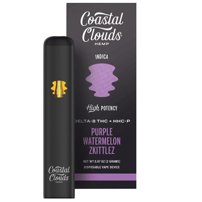 Coastal Clouds High Potency Delta 8 + HHC-P Vaporizer - 2000mg