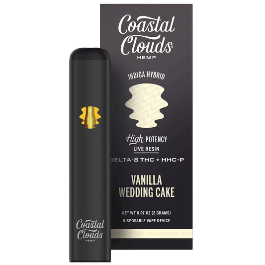 Coastal Clouds Live Resin Delta 8 + HHC-P Vaporizer - 2000mg - hqdtechusa