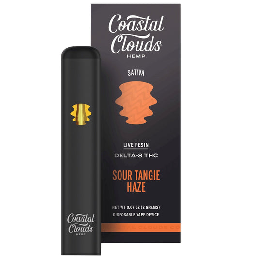 Coastal Clouds Live Resin Delta 8 Vaporizer - 2000mg