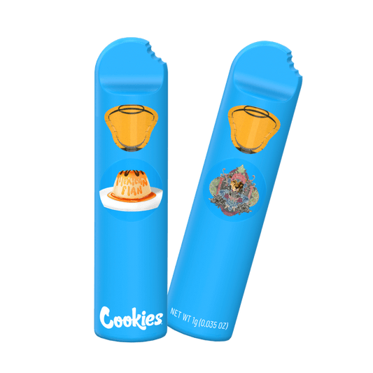 Cookies Dual Chamber Live Resin Vape - Mexican Flan & Cheetah Piss (1g) - hqdtechusa