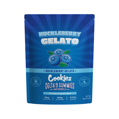 Cookies D9 Gummies - Huckleberry Gelato (10pcs)