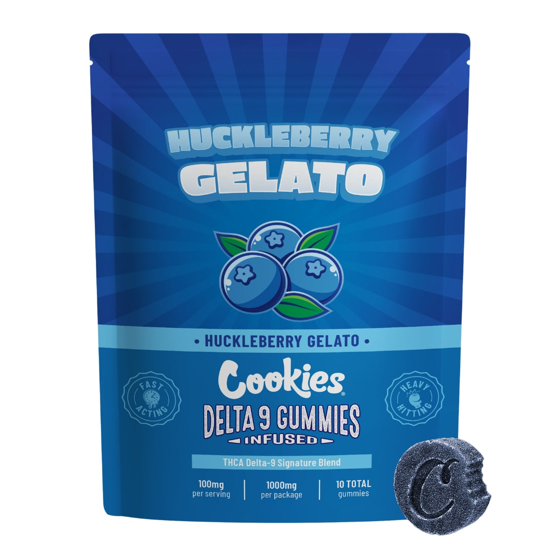 Cookies D9 Gummies - Huckleberry Gelato (10pcs)