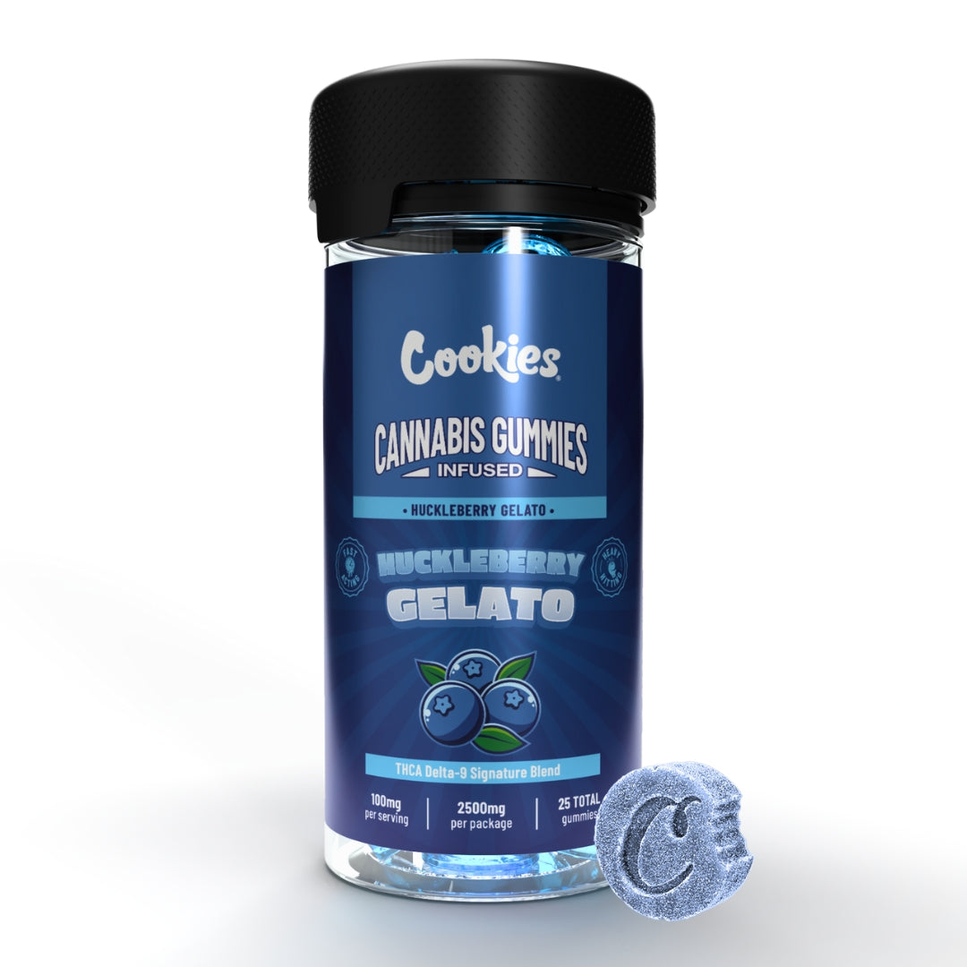 Cookies D9 Gummies - Huckleberry Gelato (25pcs)