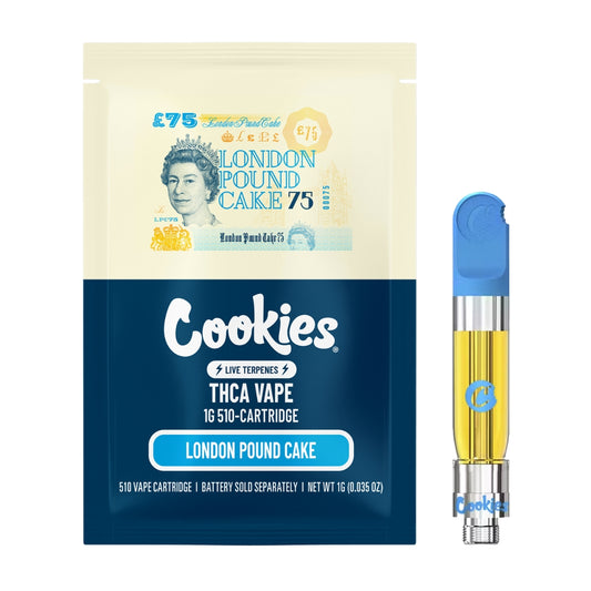 Cookies THCa Carts - London Pound Cake (1g)