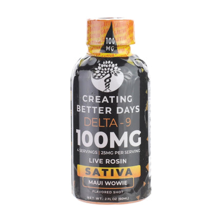 Creating Better Days Delta 9 Shot - 100mg