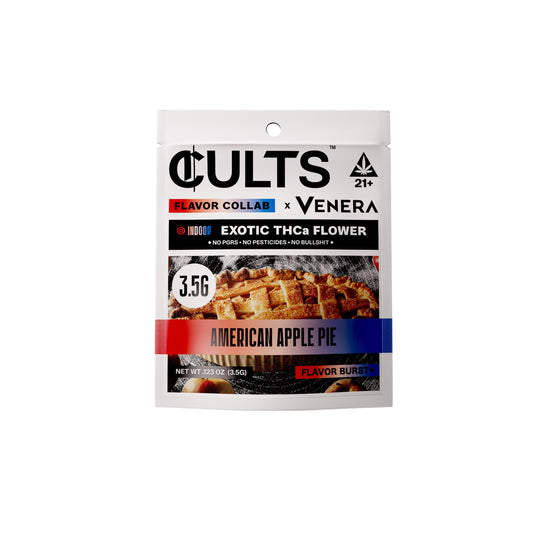 Cults x Venera American Apple Pie THC-A Flower - 3.5g - hqdtechusa