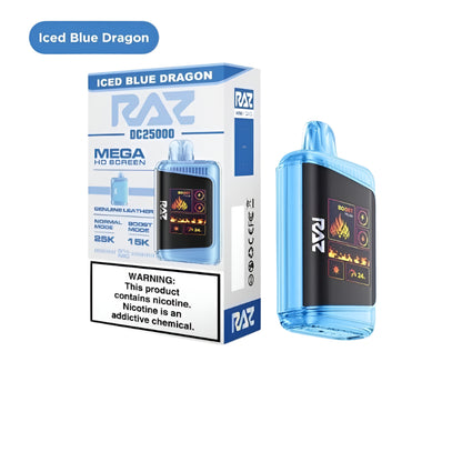 RAZ DC25000 Disposable Vape with Full Color Animation