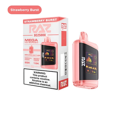 RAZ DC25000 Disposable Vape with Full Color Animation