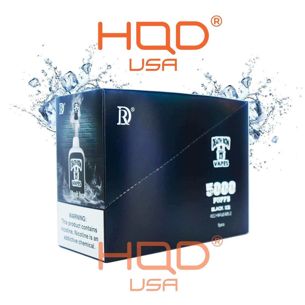 Death Row | 5K (5 Pack) | Disposable Vapes | HQD Tech USA