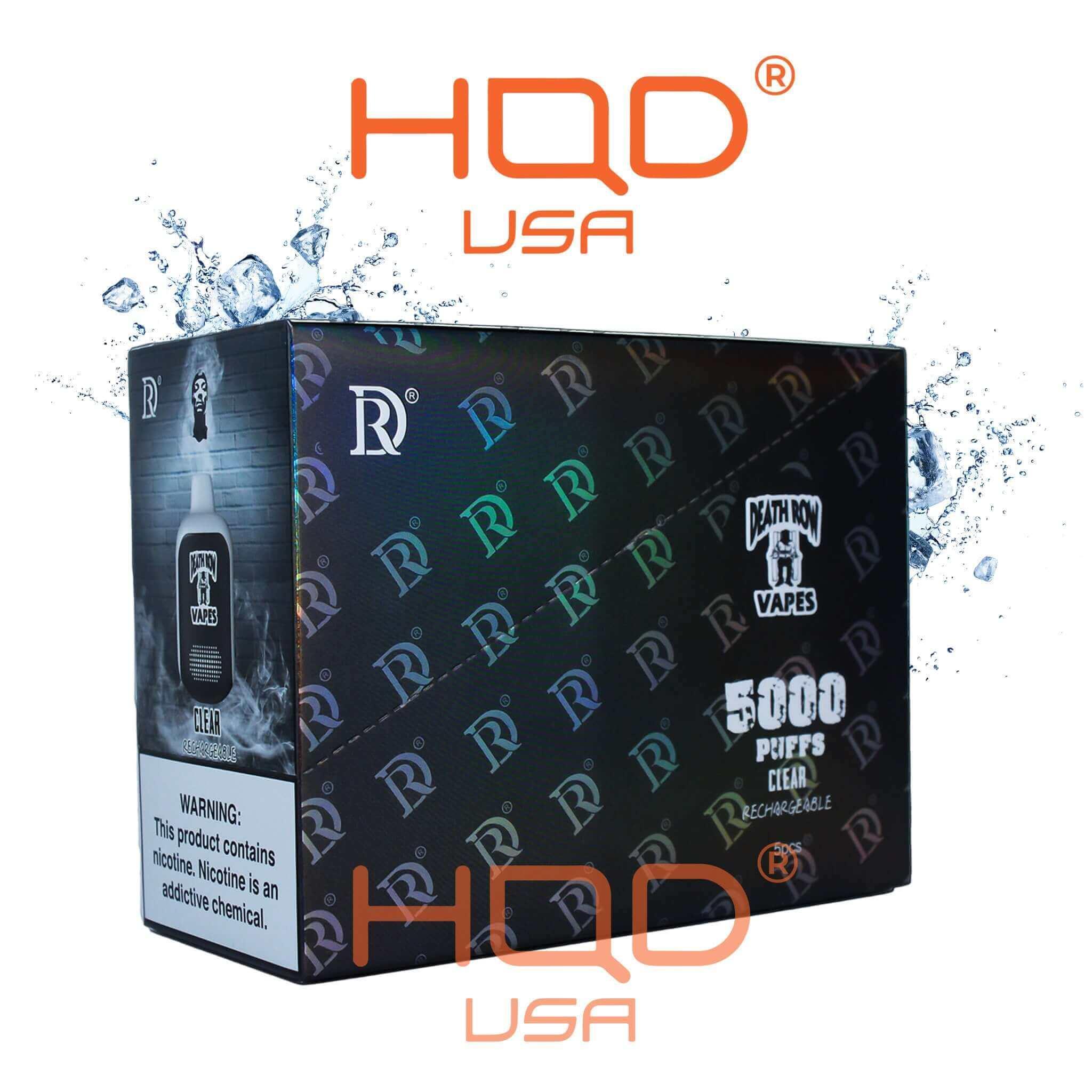 Death Row | 5K (5 Pack) | Disposable Vapes | HQD Tech USA