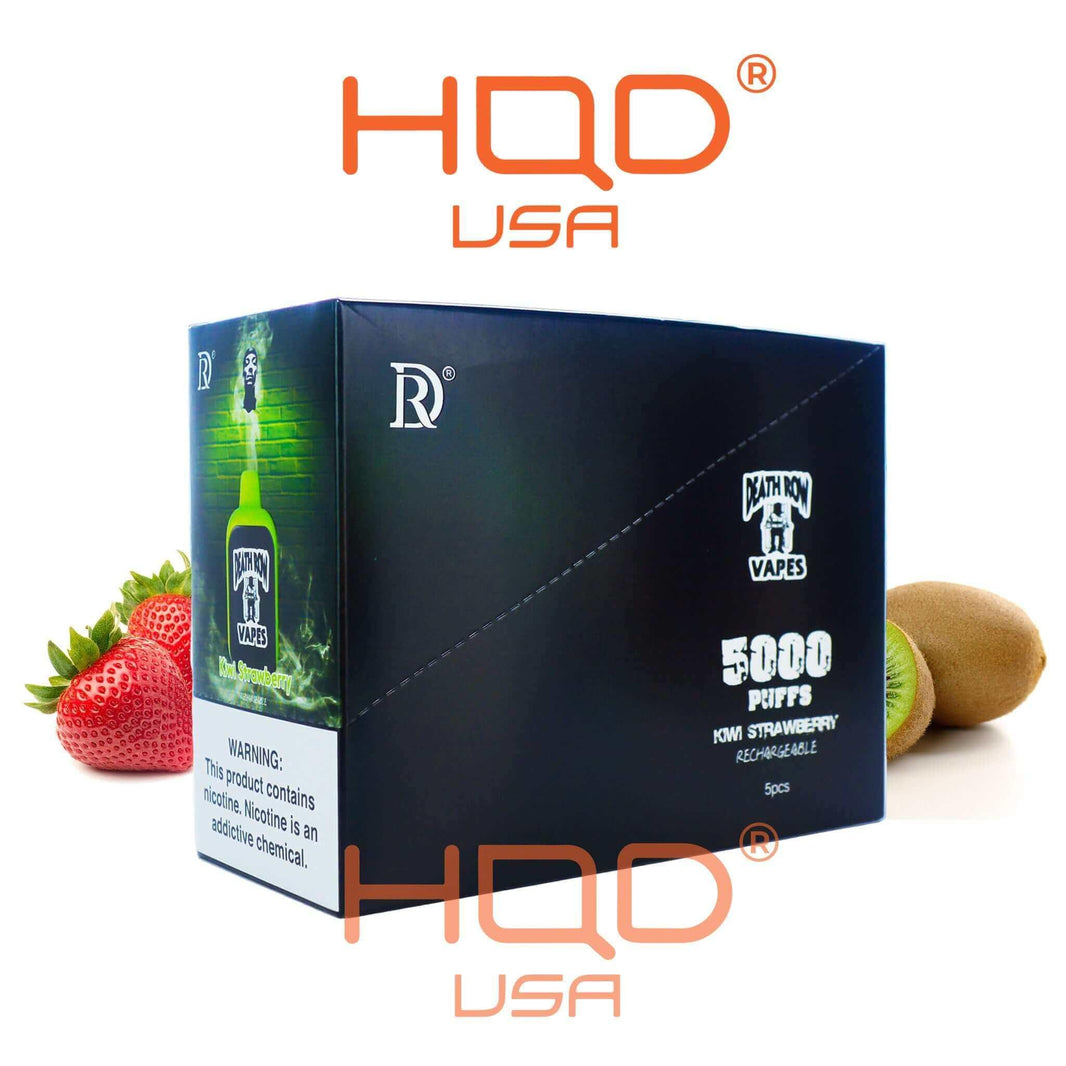 Death Row | 5K (5 Pack) | Disposable Vapes | HQD Tech USA