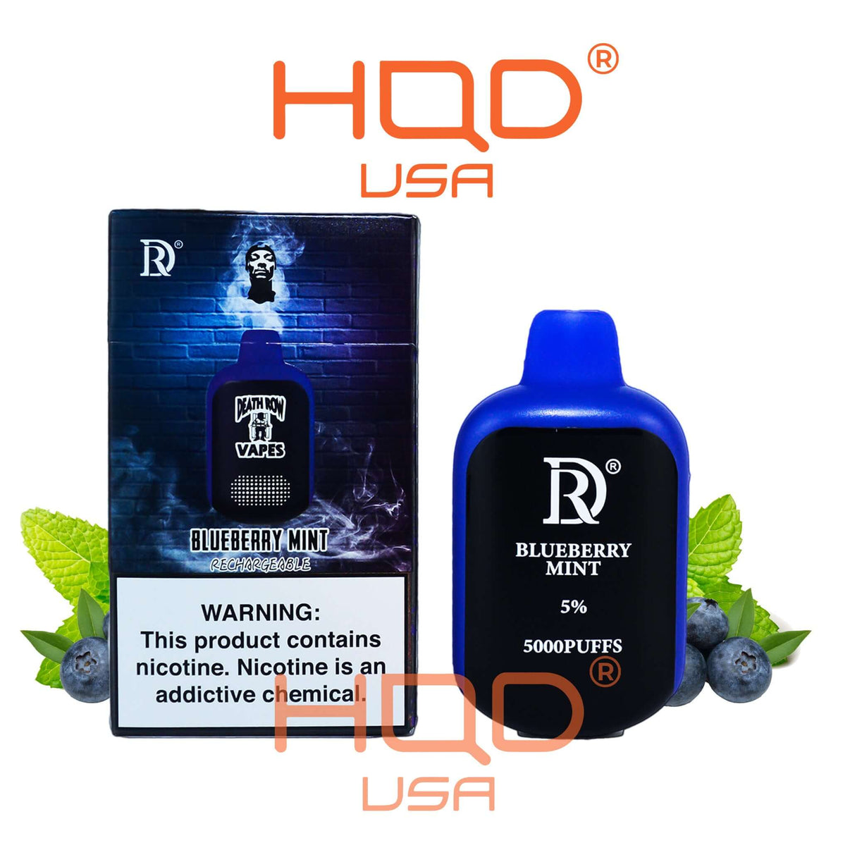 Death Row Vapes 5000 By Snoop Dog | Disposable Vapes | HQD Tech USA