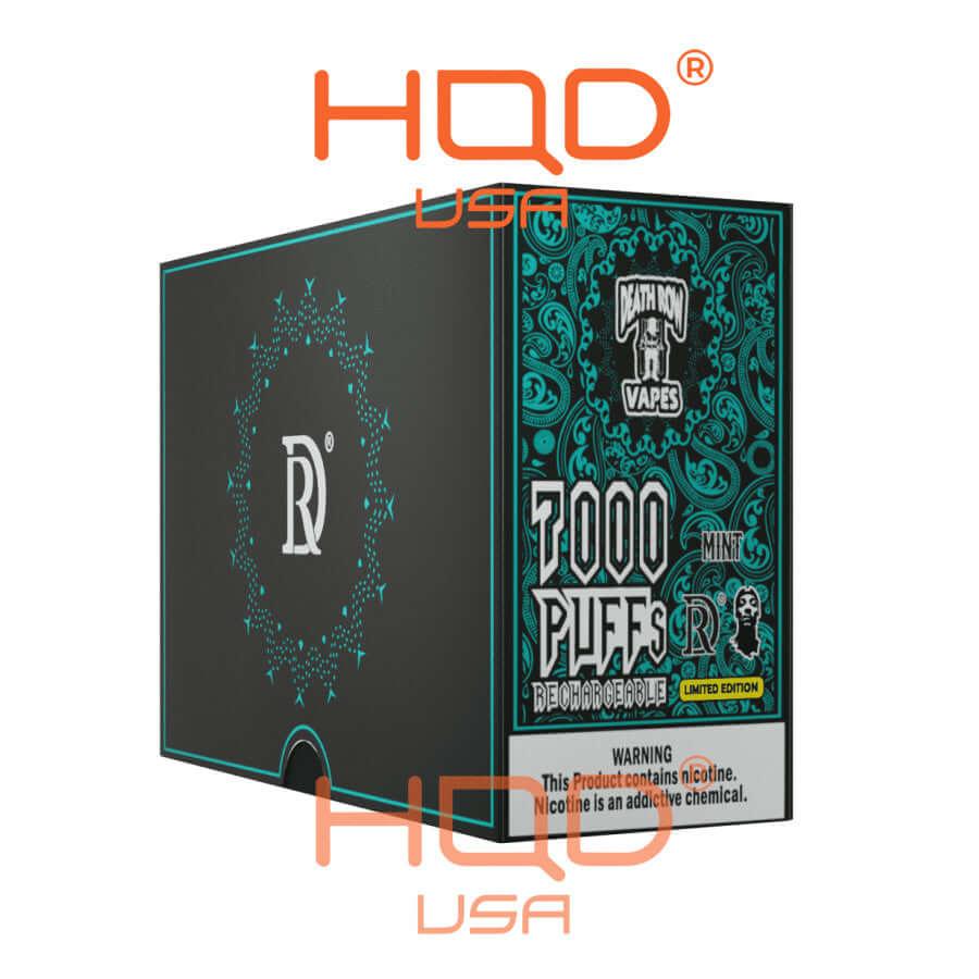 Death Row Vapes 7000 (5-Pack) | Disposable Vapes | HQD Tech USA