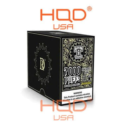 Death Row Vapes 7000 (5-Pack) | Disposable Vapes | HQD Tech USA