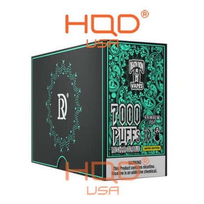 Death Row Vapes 7000 (5-Pack) | Disposable Vapes | HQD Tech USA