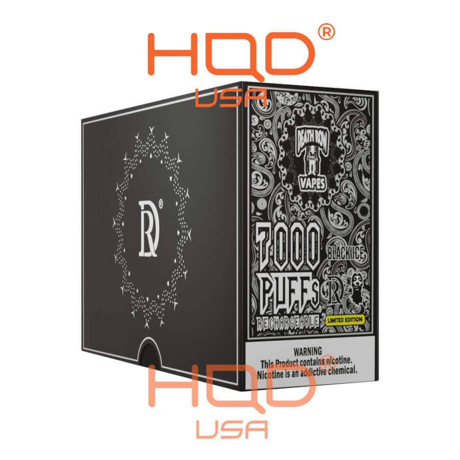 Death Row Vapes 7000 (5-Pack) | Disposable Vapes | HQD Tech USA