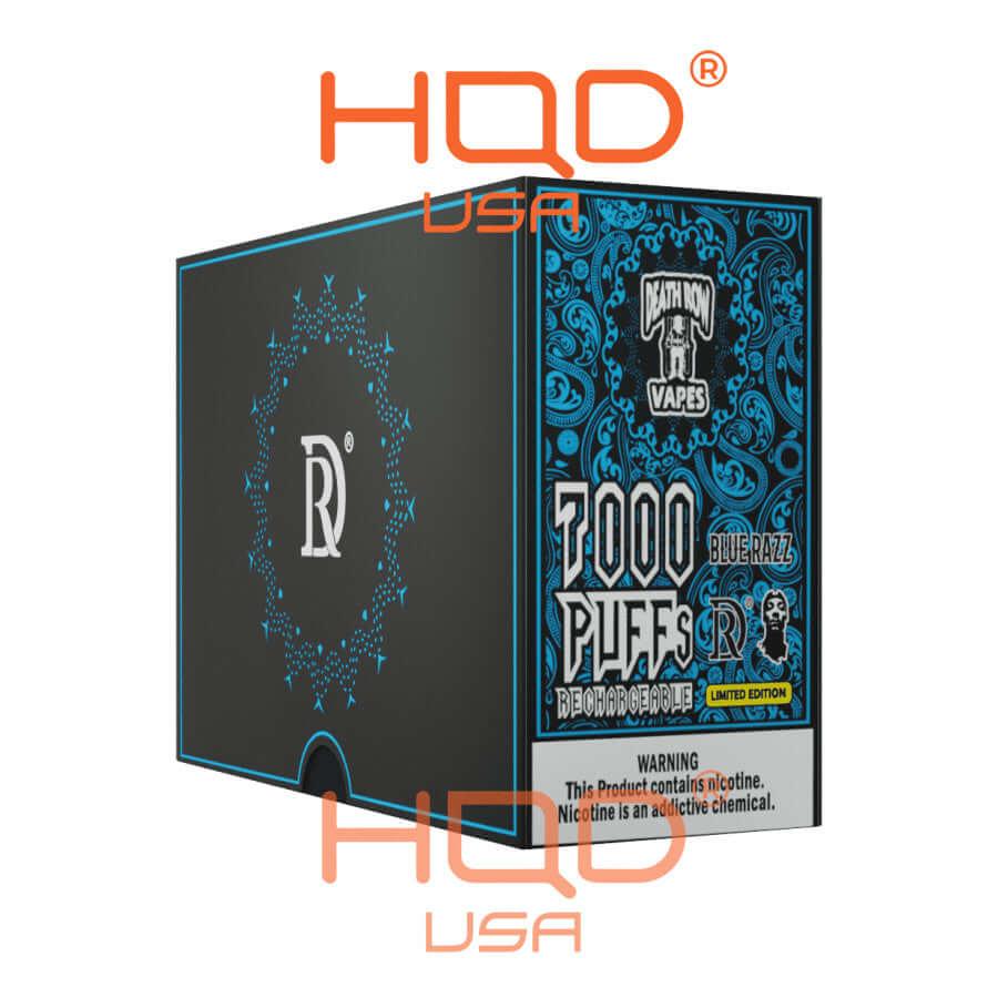 Death Row Vapes 7000 (5-Pack) | Disposable Vapes | HQD Tech USA