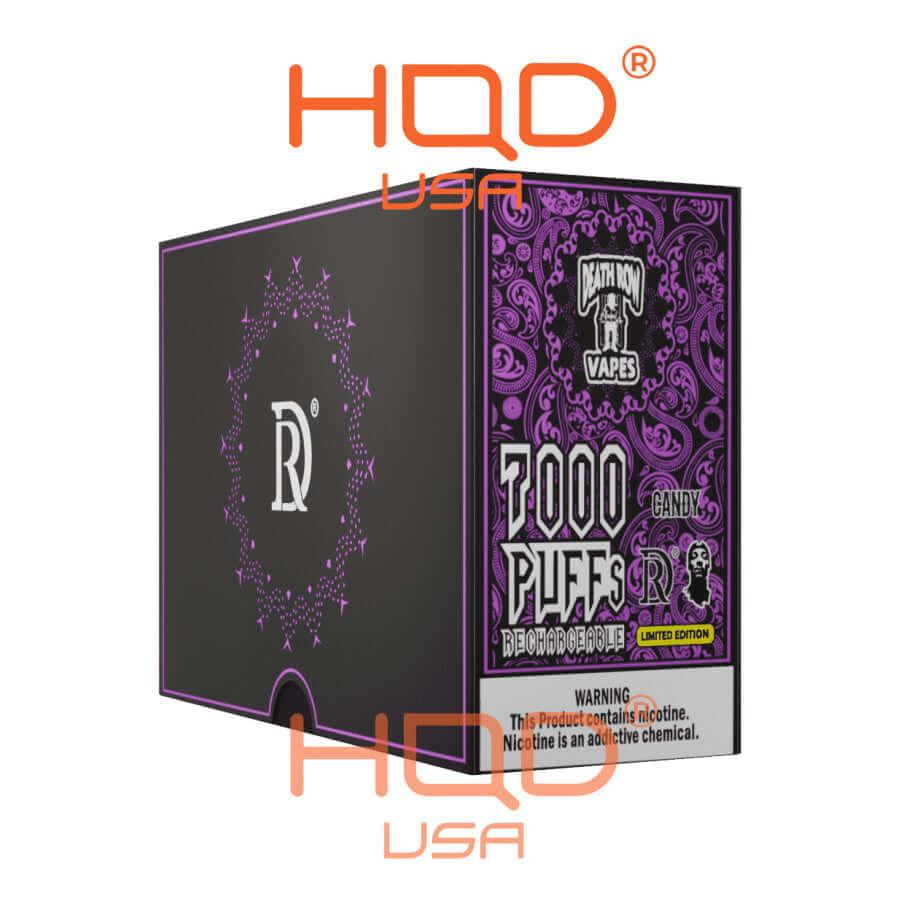 Death Row Vapes 7000 (5-Pack) | Disposable Vapes | HQD Tech USA