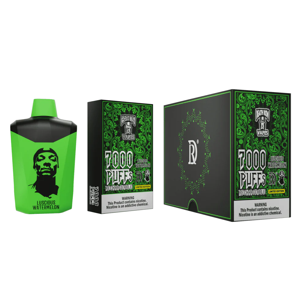 gangster bar 7000 puffs disposable vape Death Row Vapes by Snoop Dogg 7000 Disposable Vape – HQD Tech USA