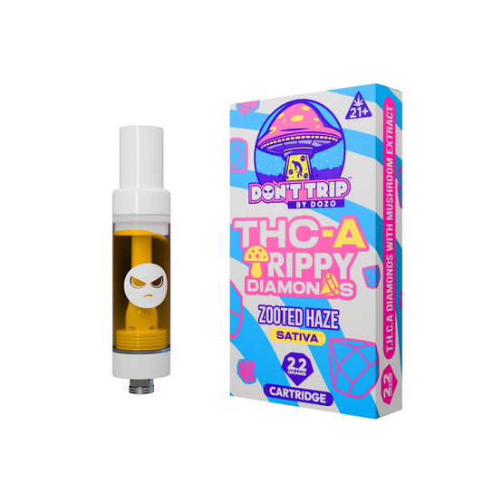 Dont Trip Shroom + THC-A Zooted Haze Cartridge - 2200mg - hqdtechusa