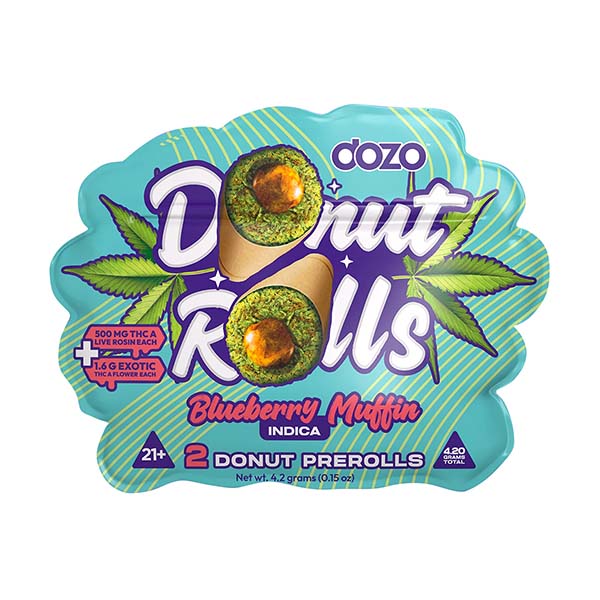 Dozo THCp Donut Rolls Pre Rolls 4.2G