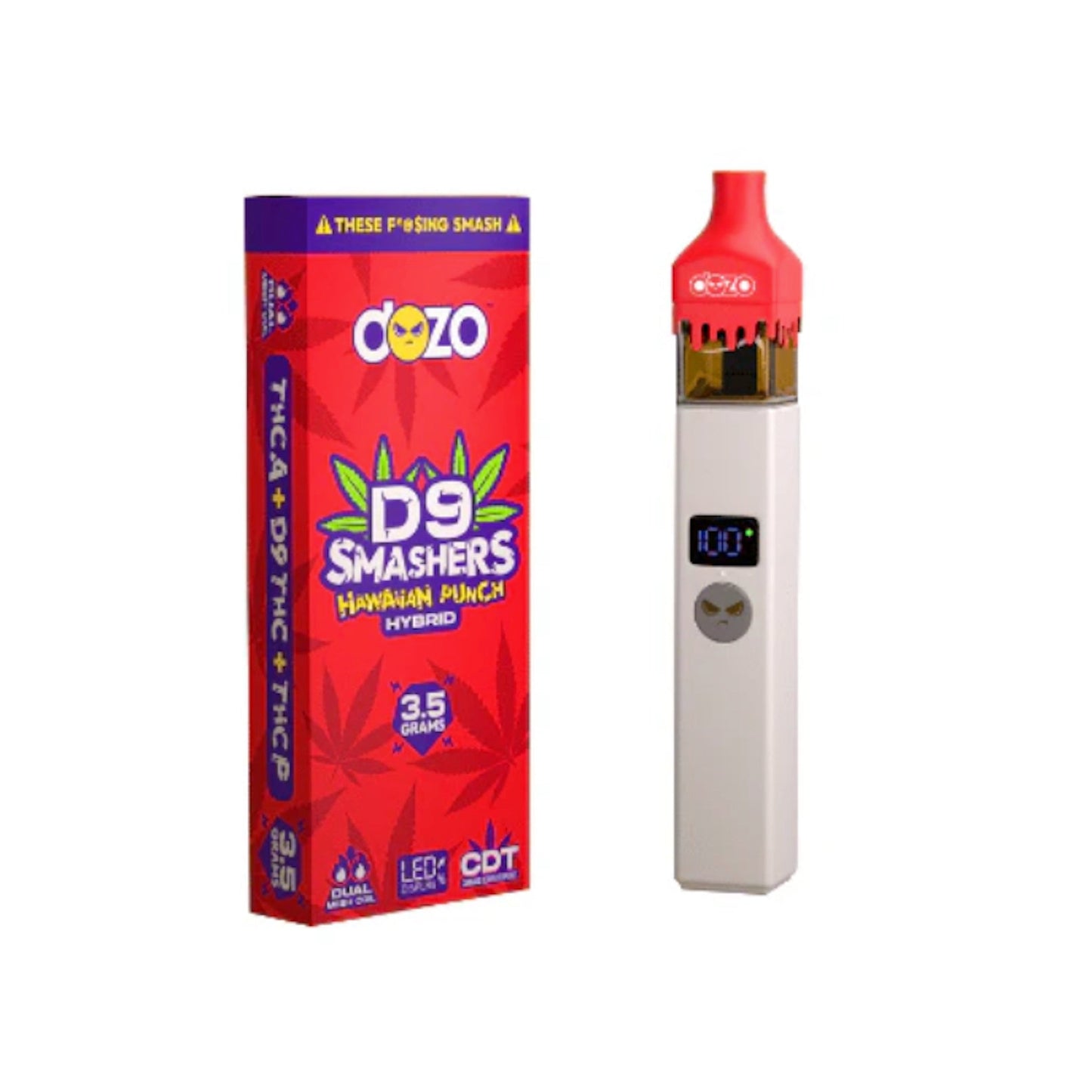 DOZO Smasher THC-A Blend Vaporizer - 3500mg