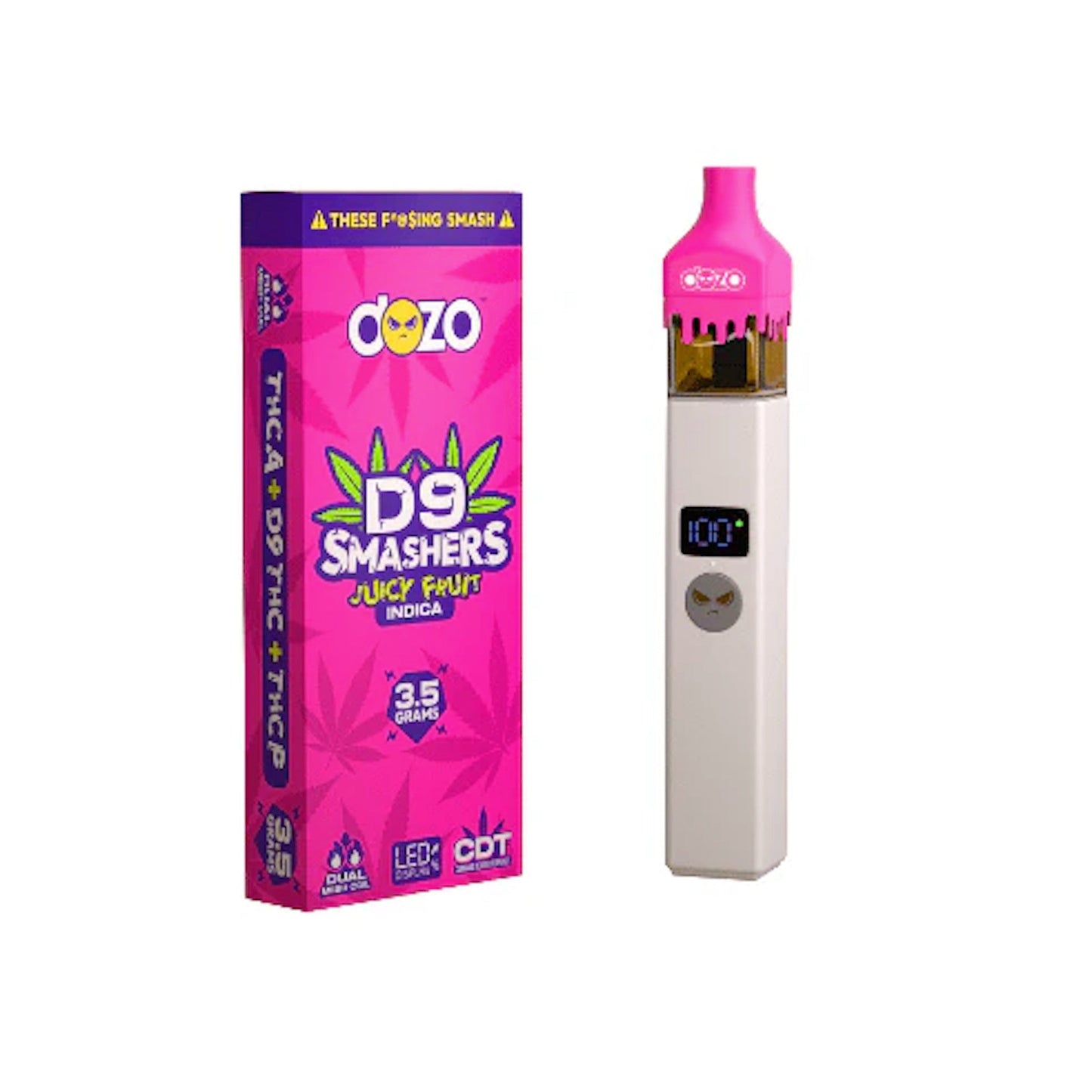 DOZO Smasher THC-A Blend Vaporizer - 3500mg