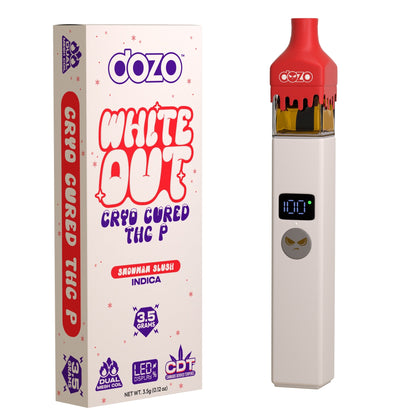 Dozo White Out Cryo Cured THC-P Vaporizer - 3500mg