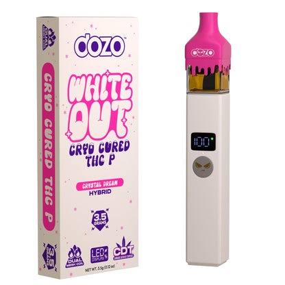 Dozo White Out Cryo Cured THC-P Vaporizer - 3500mg