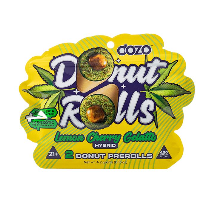Dozo THCp Donut Rolls Pre Rolls 4.2G