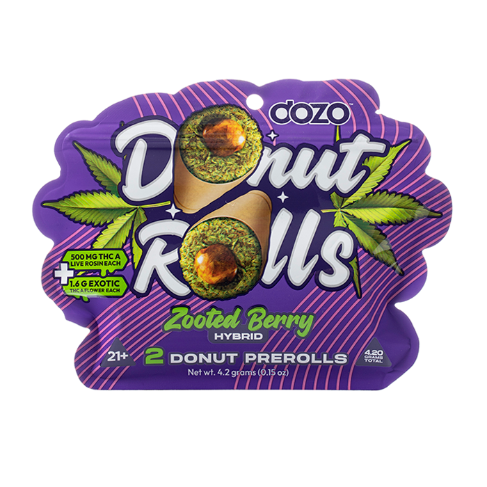 Dozo THCp Donut Rolls Pre Rolls 4.2G