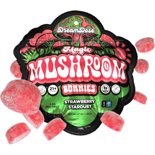 Dream Dose Strawberry Stardust Mushroom Gummies - hqdtechusa