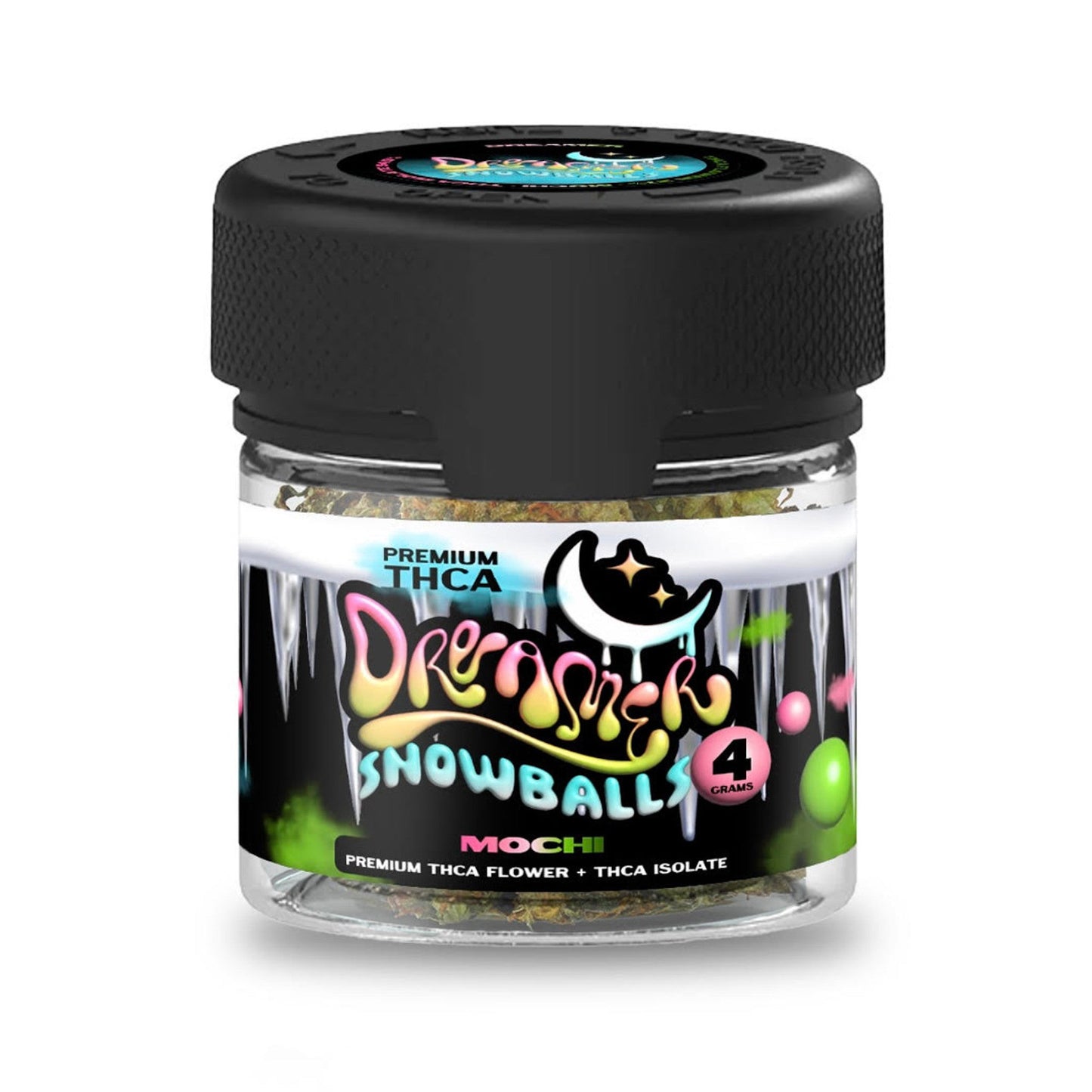 Dreamer Snowballs Premium Mochi THC-A Flower - 4g