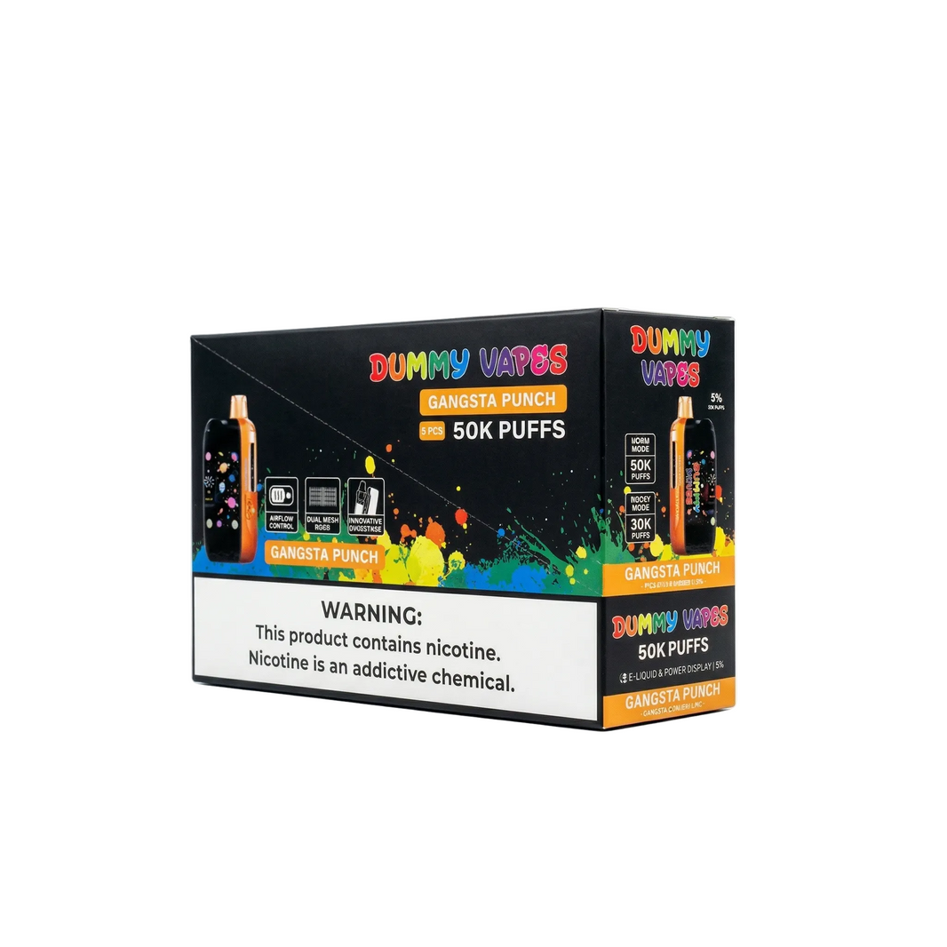 Dummy Vapes 50K Disposable Vape Kit 5 pack