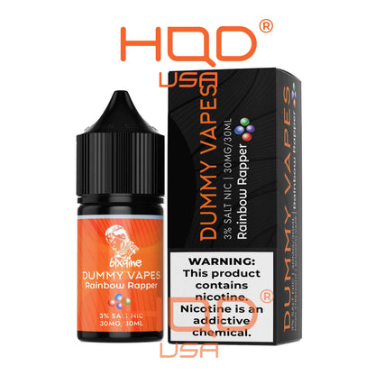 Dummy Vapes 3% Nicotine Salt E-Liquid 30mL Bottle HQD Tech USA Dummy Vapes 3% Nicotine Salt E-Liquid 30mL Bottle HQD Tech USA