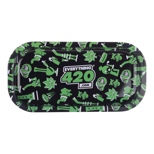 E420 Slim Metal Rolling Tray