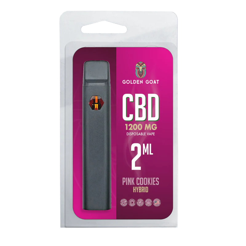 Golden Goat CBD Disposable Vape 1200MG