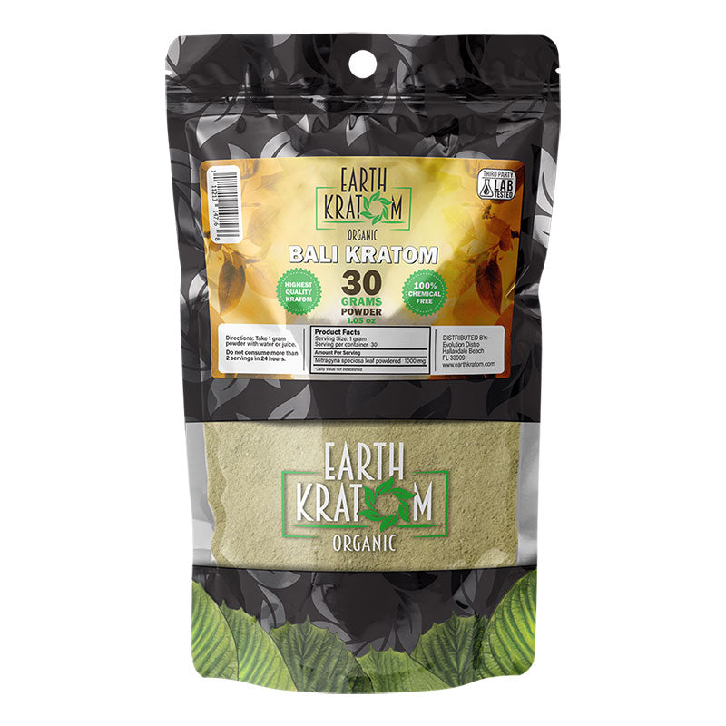 Earth Kratom Organic Powder 30G