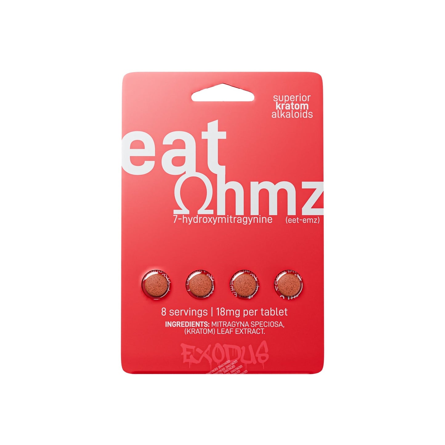 Eat Ohmz 7-Hydroxymitragynine Tablets - 72mg - hqdtechusa