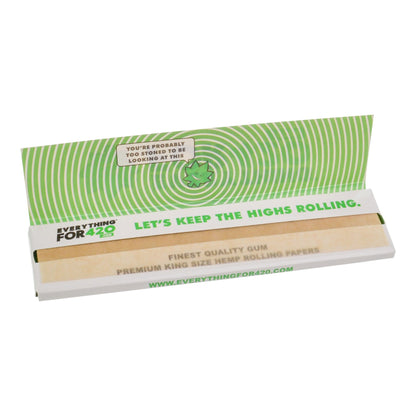 EF420 Hemp Rolling Papers - 3 Pack