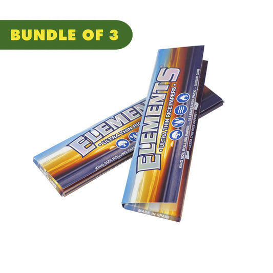 Elements Rolling Papers - 3 Pack