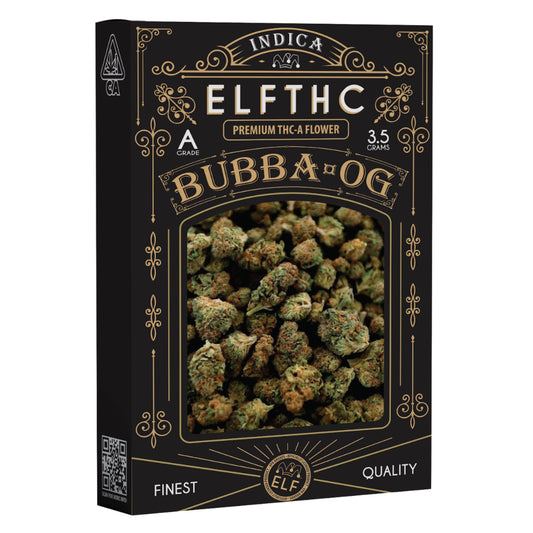 ELF Premium Bubba OG THC-A Flower - 3g