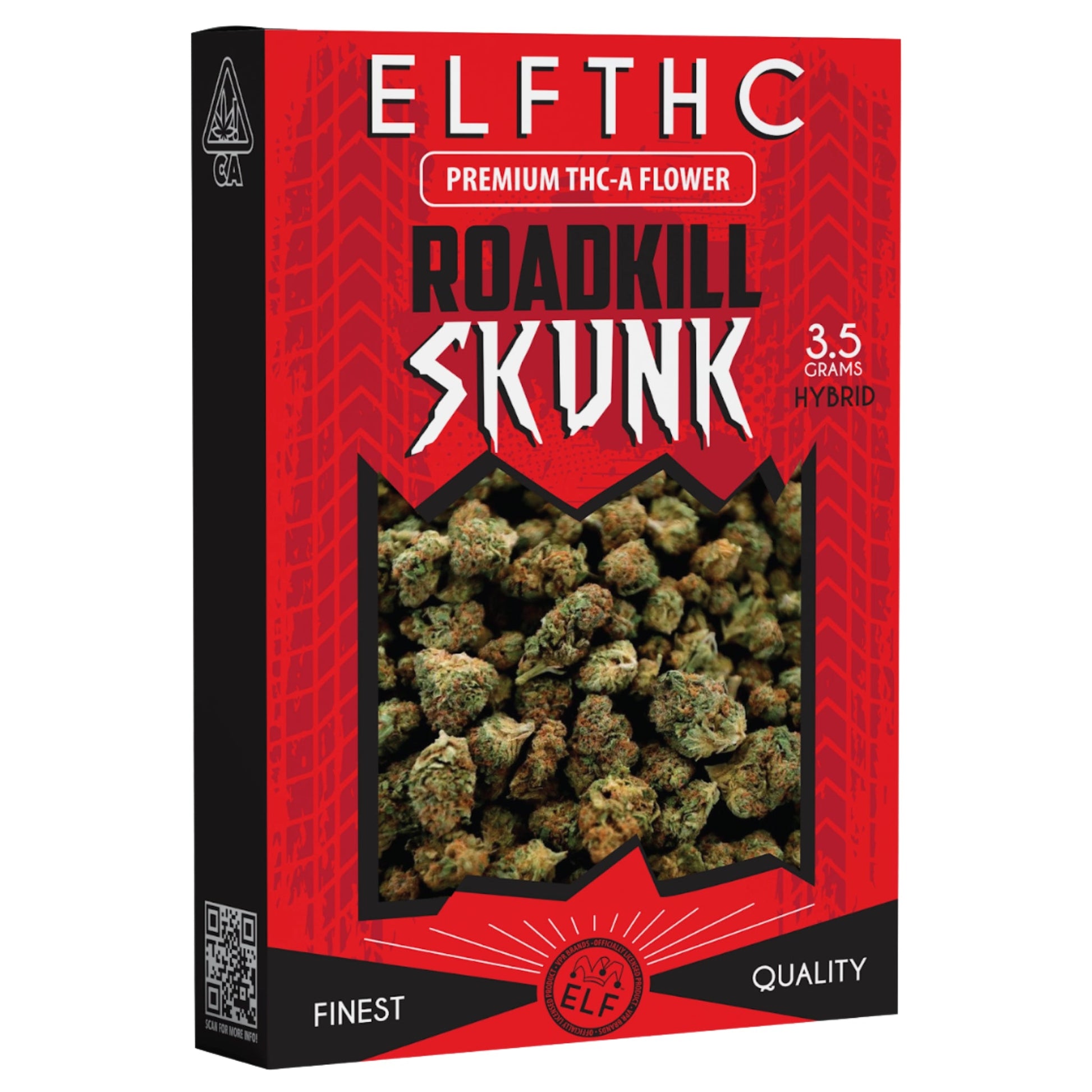 ELF Premium Roadkill Skunk THC-A Flower - 3g - hqdtechusa